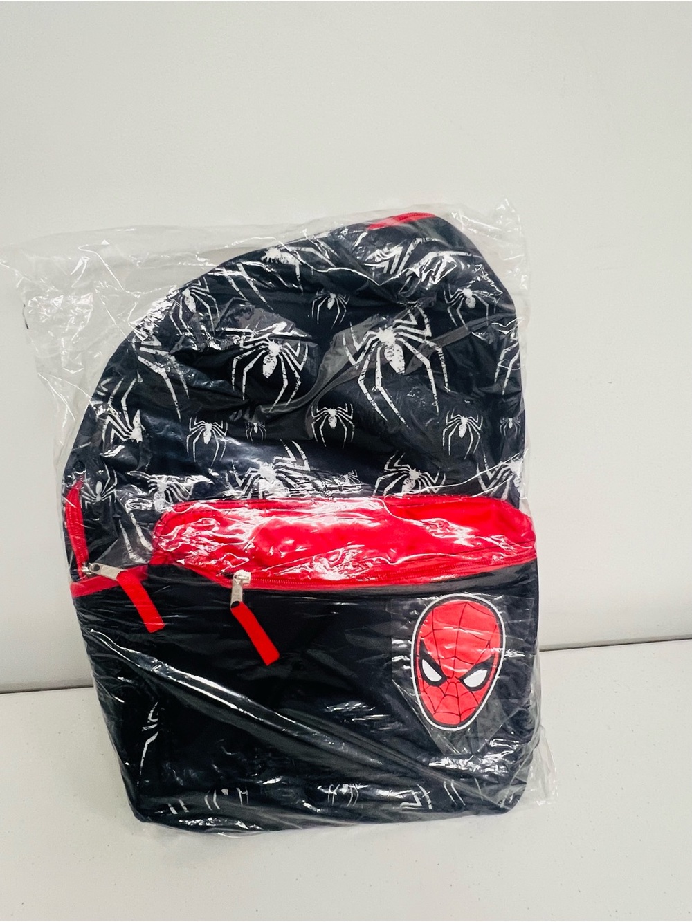 Marvel Black & Red Spider Logo Backpack